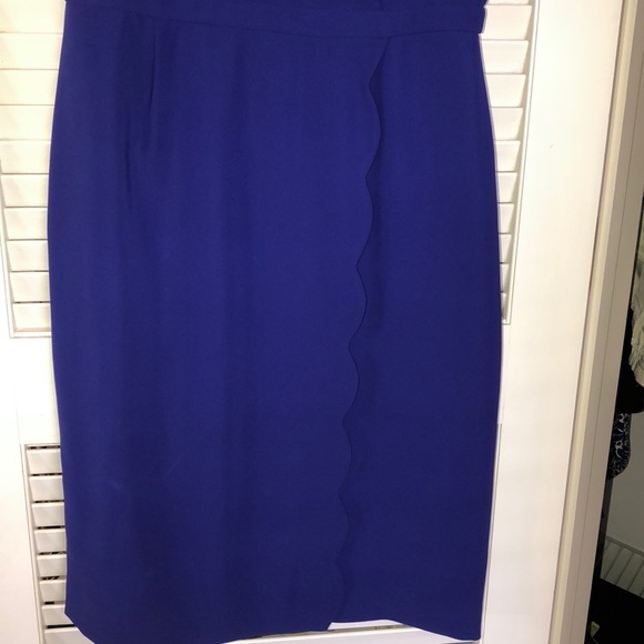 EUC J. Crew Scalloped Dress - Picture 6 of 7